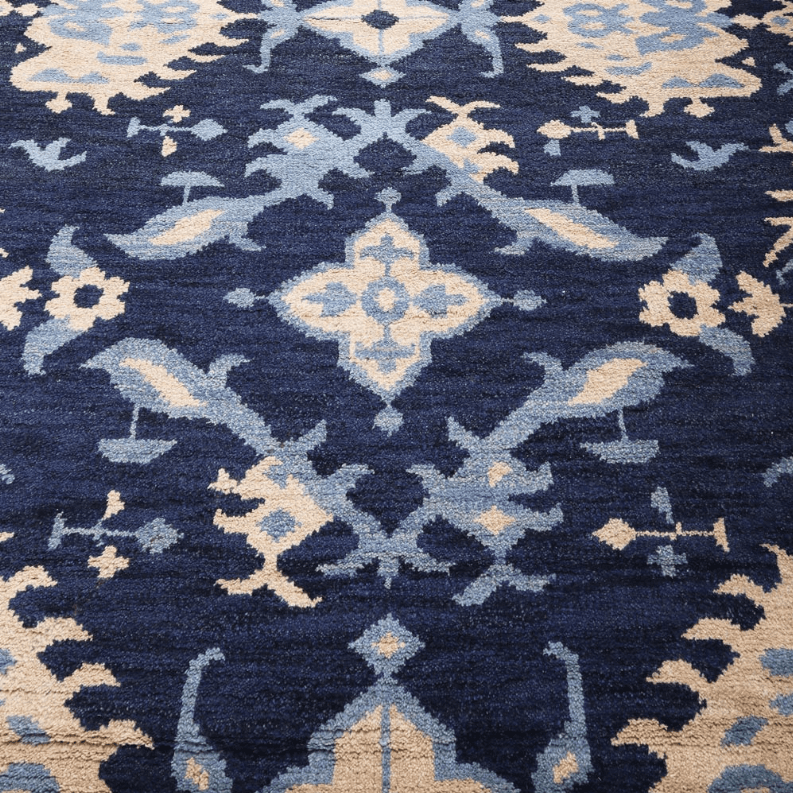 Rugsotic Carpets Hand Knotted Wool Area Rug Floral Get My Rugs LLC