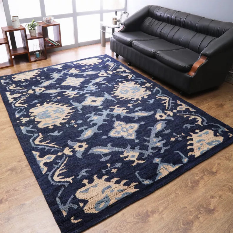 Rugsotic Carpets Hand Knotted Wool Area Rug Floral Get My Rugs LLC