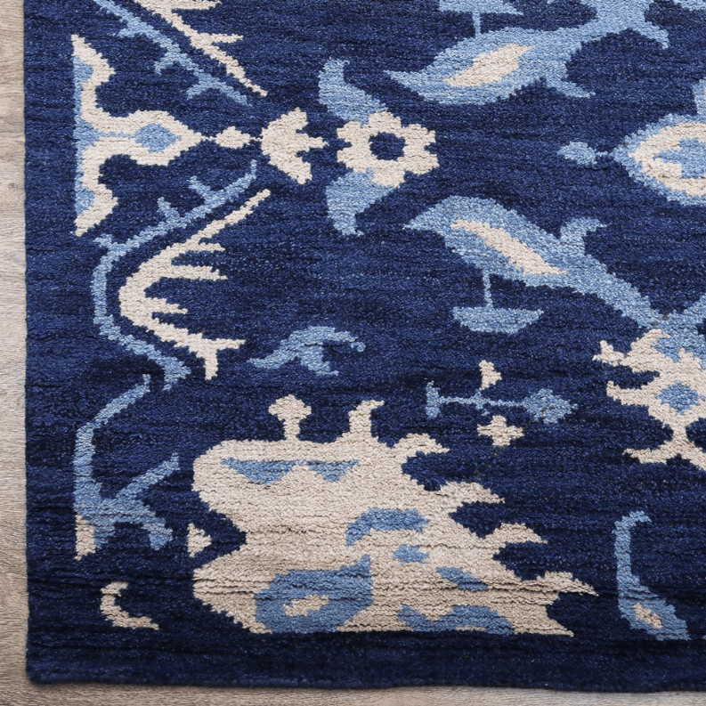 Rugsotic Carpets Hand Knotted Wool Area Rug Floral Get My Rugs LLC