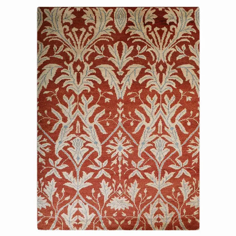 Rugsotic Carpets Hand Knotted Wool Area Rug Floral Get My Rugs LLC