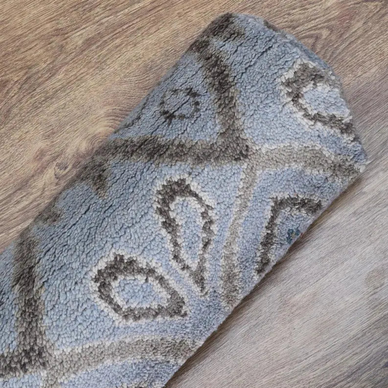Rugsotic Carpets Hand Knotted Wool Area Rug Geometric Get My Rugs LLC