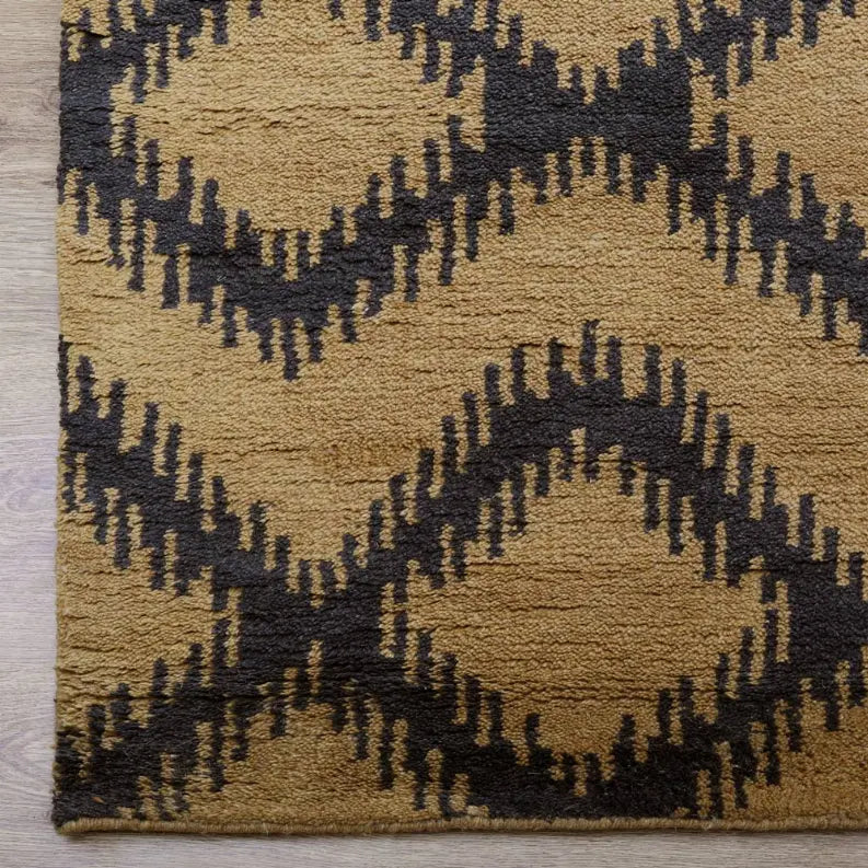 Rugsotic Carpets Hand Knotted Wool Area Rug Geometric Get My Rugs LLC