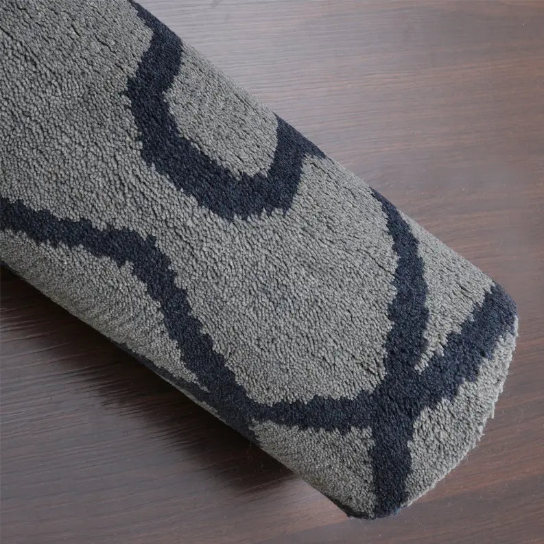 Rugsotic Carpets Hand Knotted Wool Area Rug Geometric Get My Rugs LLC