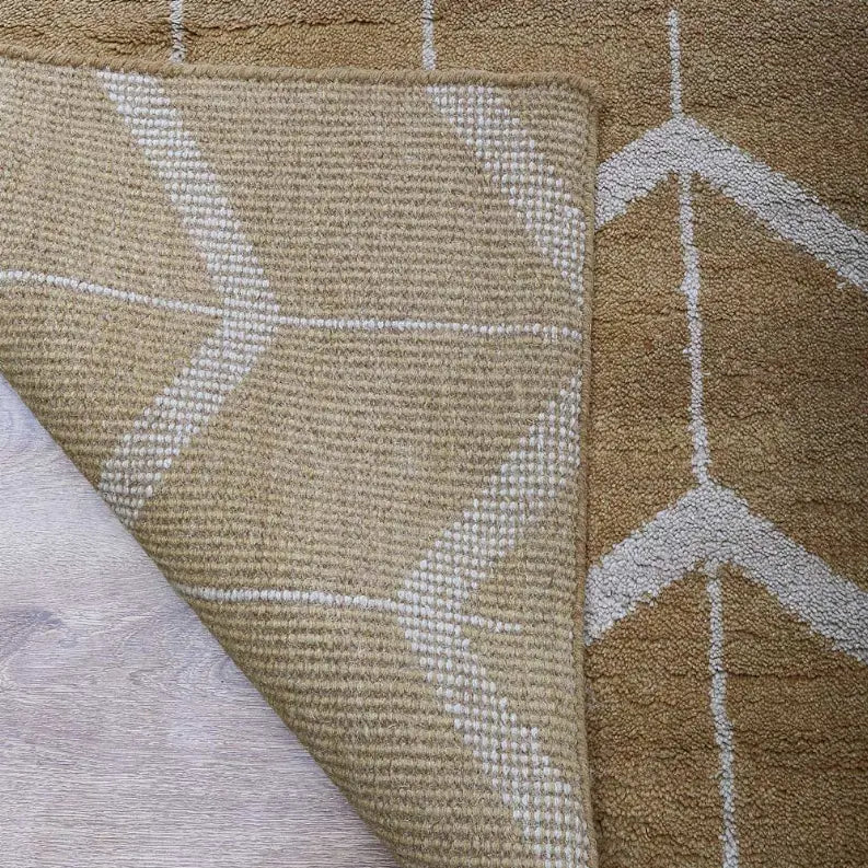 Rugsotic Carpets Hand Knotted Wool Area Rug Geometric Get My Rugs LLC