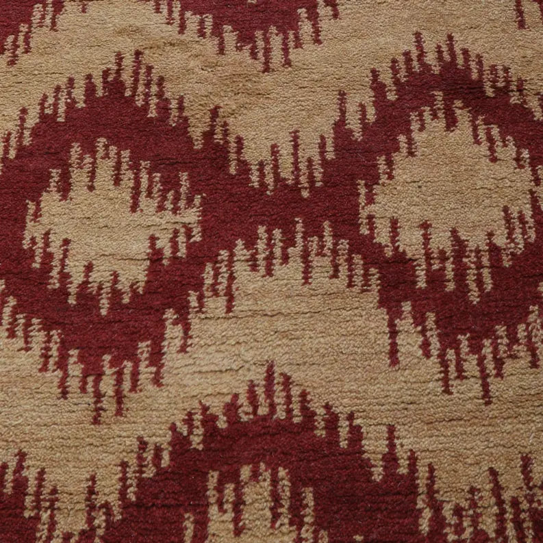 Rugsotic Carpets Hand Knotted Wool Area Rug Geometric Get My Rugs LLC