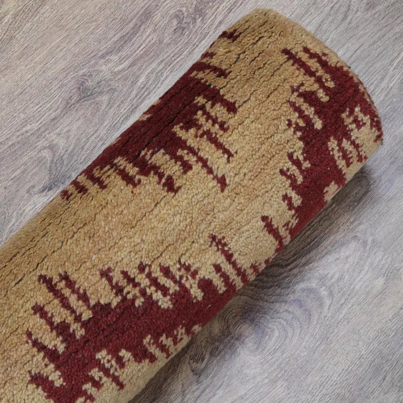 Rugsotic Carpets Hand Knotted Wool Area Rug Geometric Get My Rugs LLC