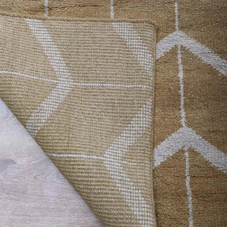 Rugsotic Carpets Hand Knotted Wool Area Rug Geometric Get My Rugs LLC