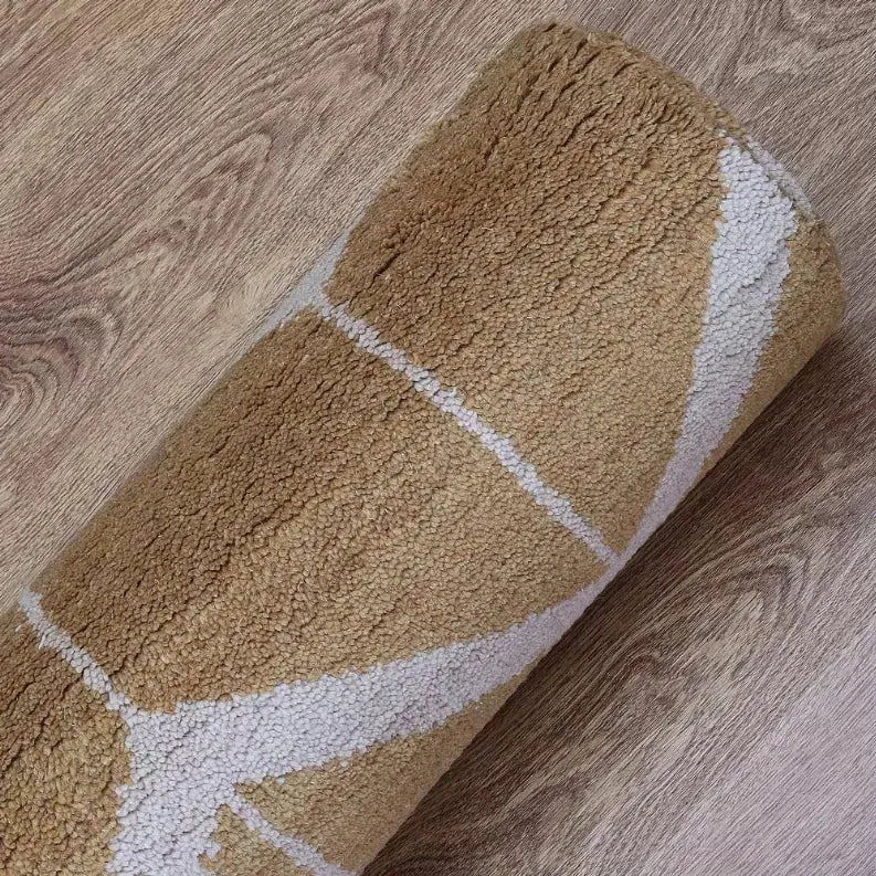 Rugsotic Carpets Hand Knotted Wool Area Rug Geometric Get My Rugs LLC