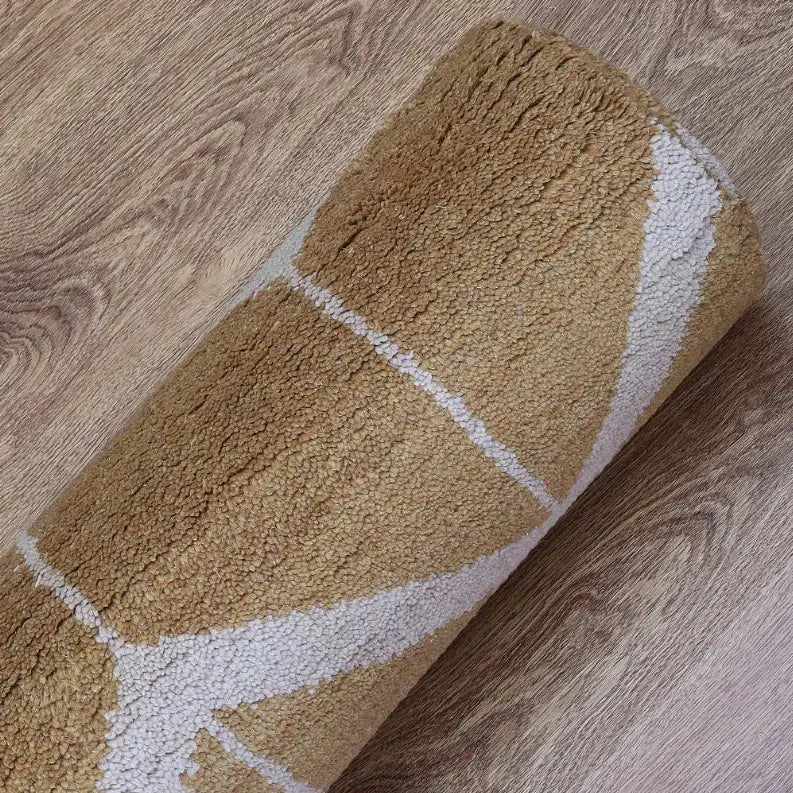 Rugsotic Carpets Hand Knotted Wool Area Rug Geometric Get My Rugs LLC