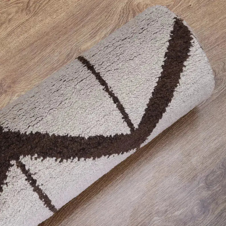 Rugsotic Carpets Hand Knotted Wool Area Rug Geometric Get My Rugs LLC