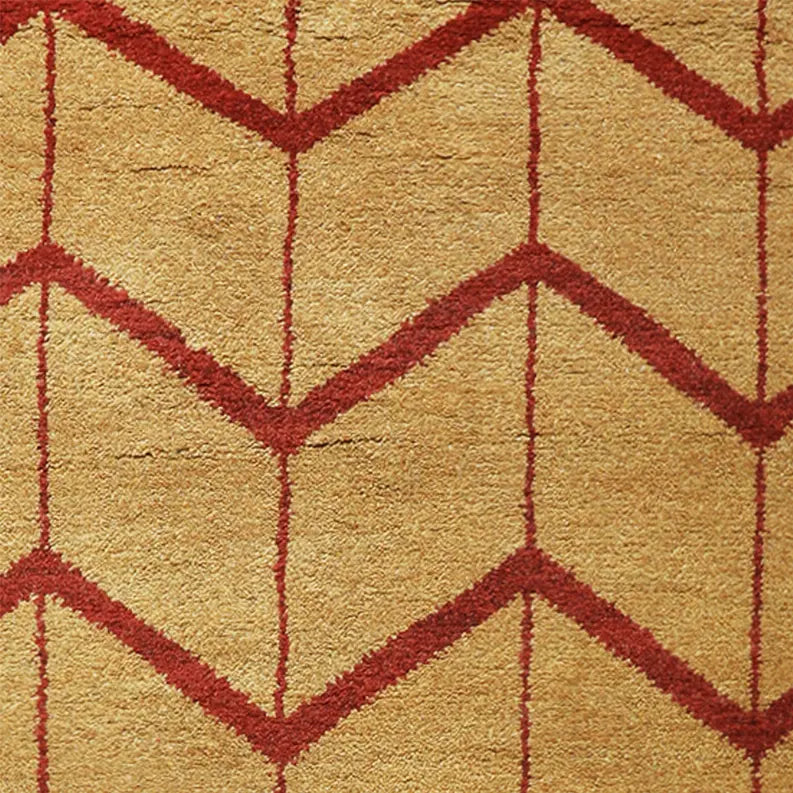 Rugsotic Carpets Hand Knotted Wool Area Rug Geometric Get My Rugs LLC