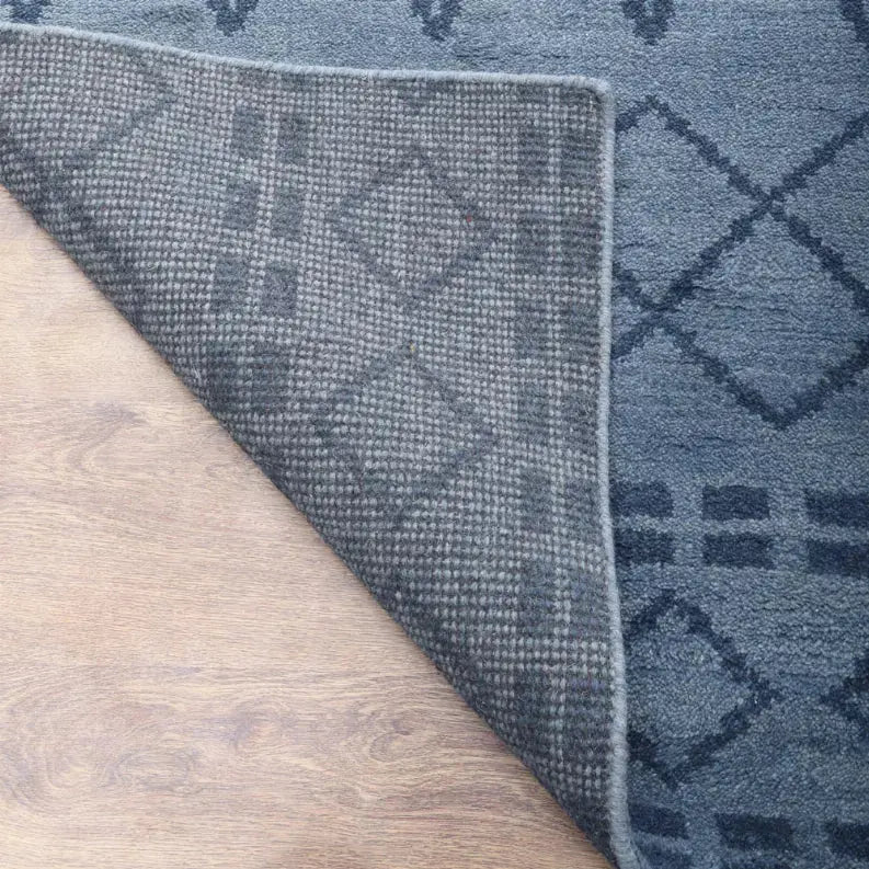Rugsotic Carpets Hand Knotted Wool Area Rug Geometric Get My Rugs LLC