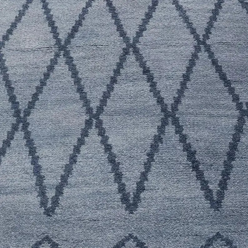 Rugsotic Carpets Hand Knotted Wool Area Rug Geometric Get My Rugs LLC