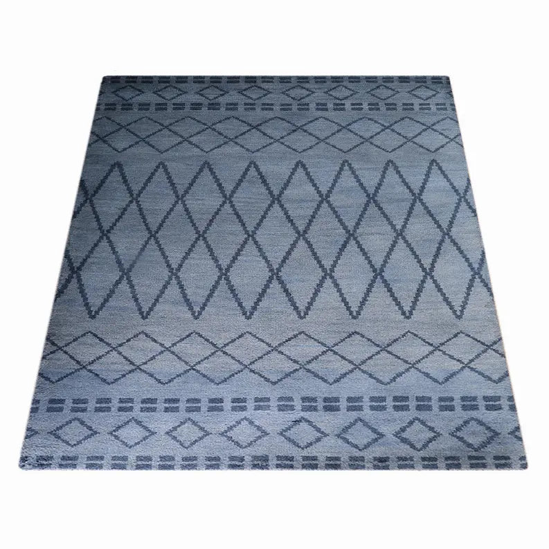 Rugsotic Carpets Hand Knotted Wool Area Rug Geometric Get My Rugs LLC