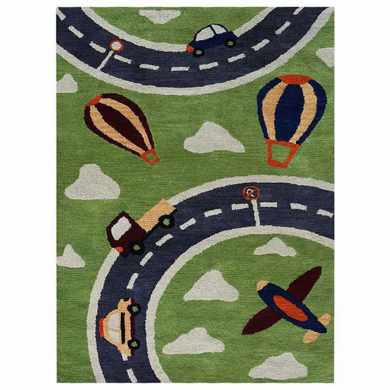 Rugsotic Carpets Hand Tufted Wool Area Rug Kids Get My Rugs LLC