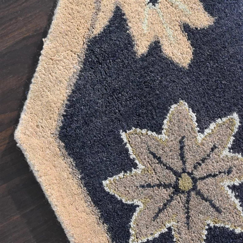 Rugsotic Carpets Hand Tufted Wool Octagon Area Rug Oriental Get My Rugs LLC
