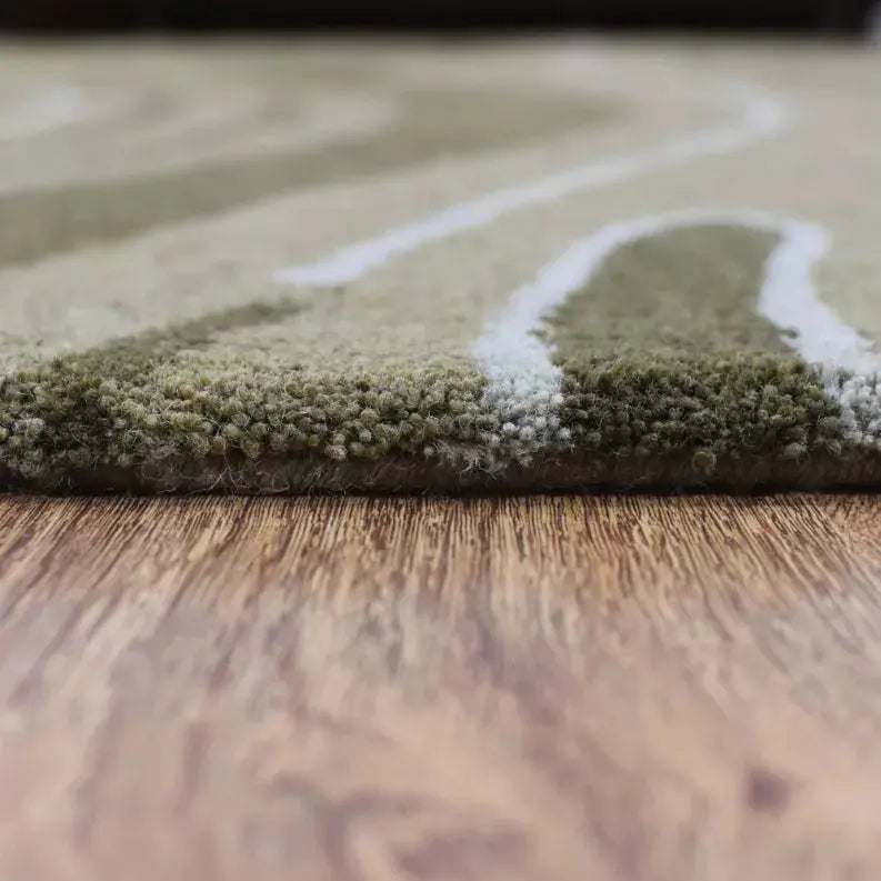 Rugsotic Carpets Hand Tufted Wool Square Abstract Get My Rugs LLC