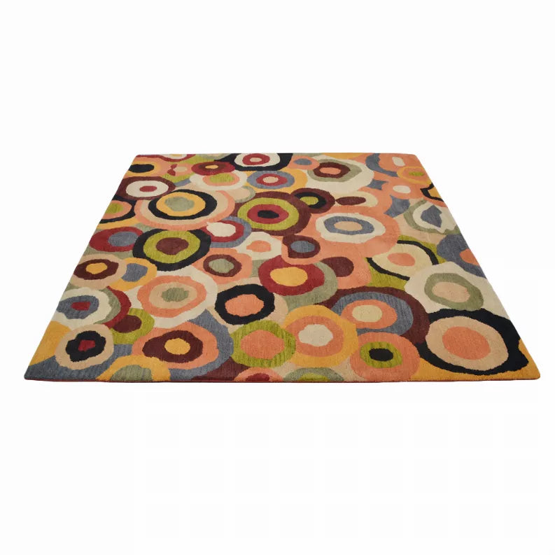Rugsotic Carpets Hand Tufted Wool Square Area Rug Contemporary Get My Rugs LLC
