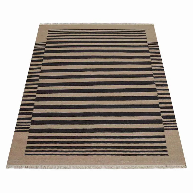 Rugsotic Carpets Hand Woven Flat Weave Kilim Wool Area Rug Contemporary Get My Rugs LLC
