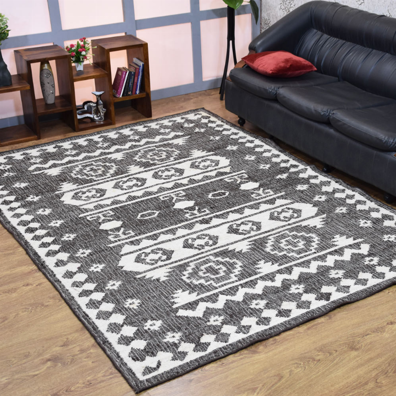 Rugsotic Carpets Hand Woven Kilim Jute Eco-friendly Area Rug Oriental Get My Rugs LLC