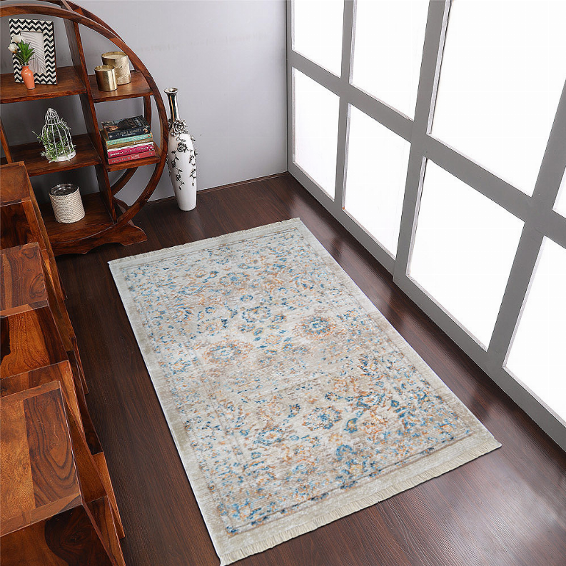 Rugsotic Carpets Machine Woven Crossweave Polyester Area Rug Oriental Get My Rugs LLC