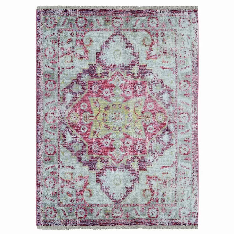 Rugsotic Carpets Machine Woven Crossweave Polyester Area Rug Oriental Get My Rugs LLC