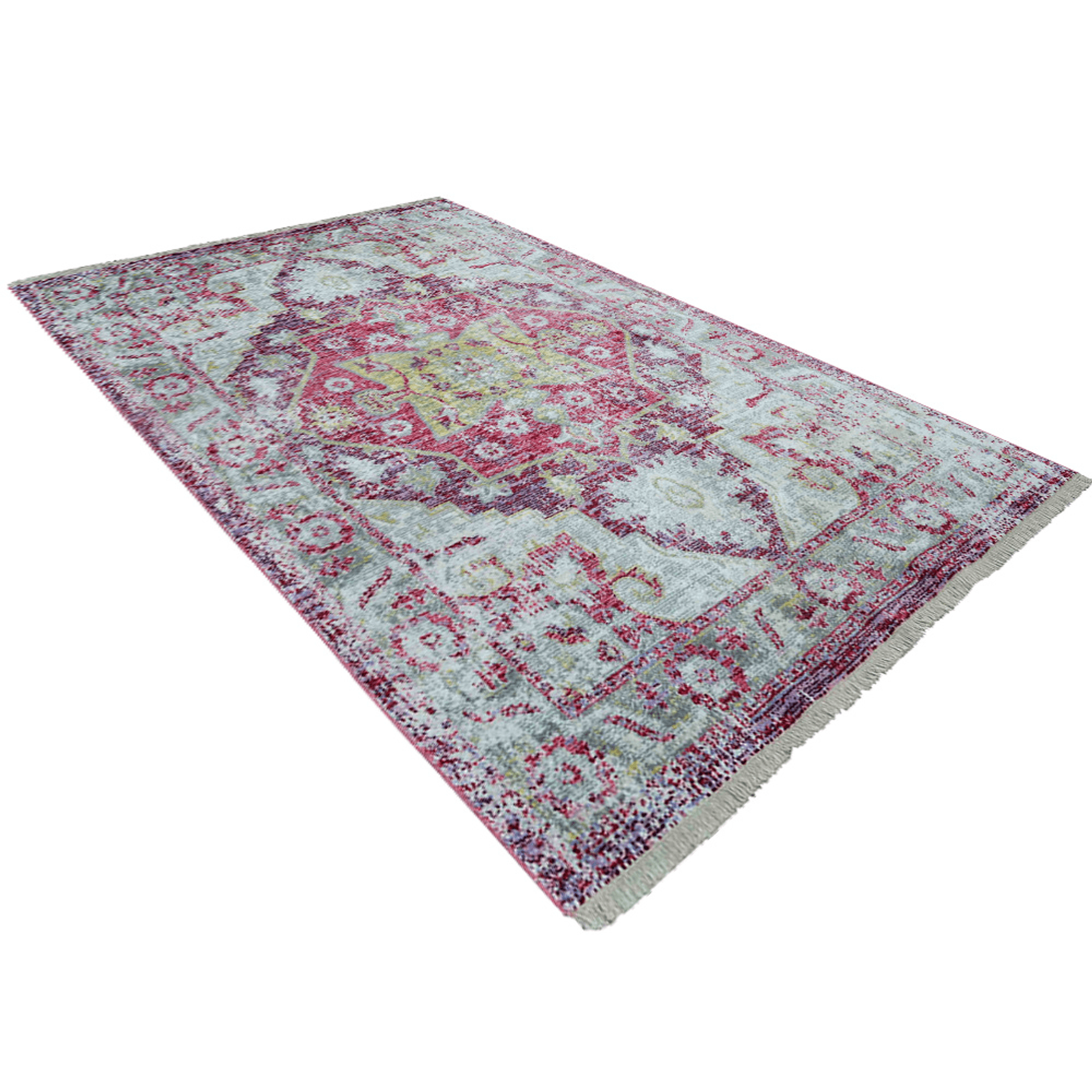 Rugsotic Carpets Machine Woven Crossweave Polyester Area Rug Oriental Get My Rugs LLC