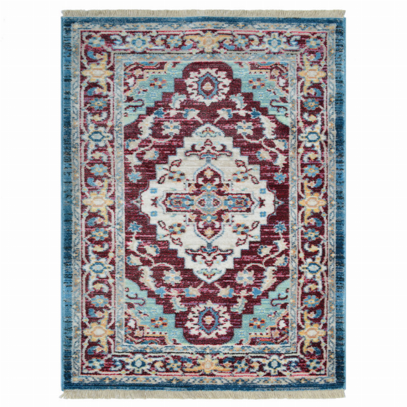 Rugsotic Carpets Machine Woven Crossweave Polyester Area Rug Oriental Get My Rugs LLC