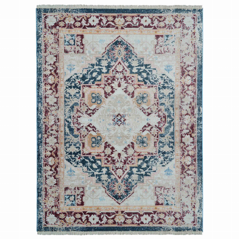 Rugsotic Carpets Machine Woven Crossweave Polyester Area Rug Oriental Get My Rugs LLC