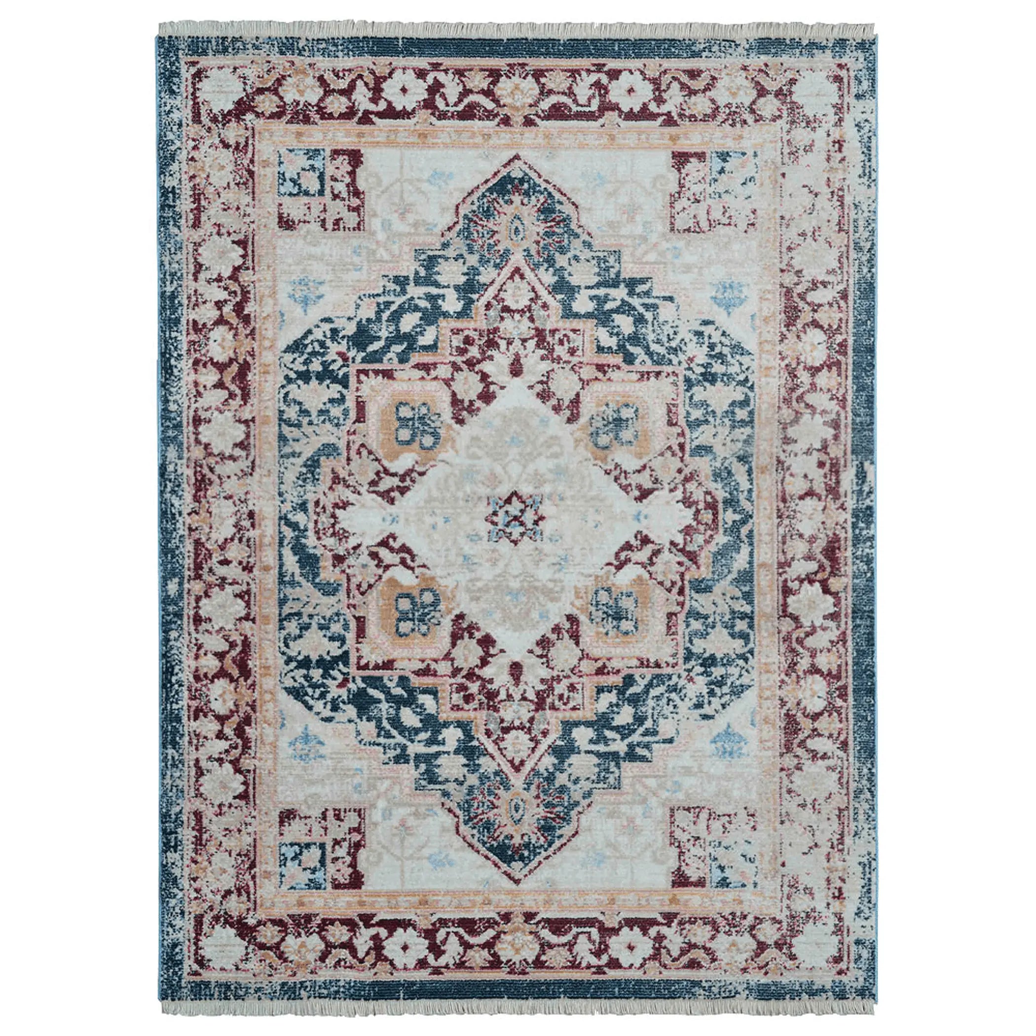 Rugsotic Carpets Machine Woven Crossweave Polyester Area Rug Oriental Get My Rugs LLC
