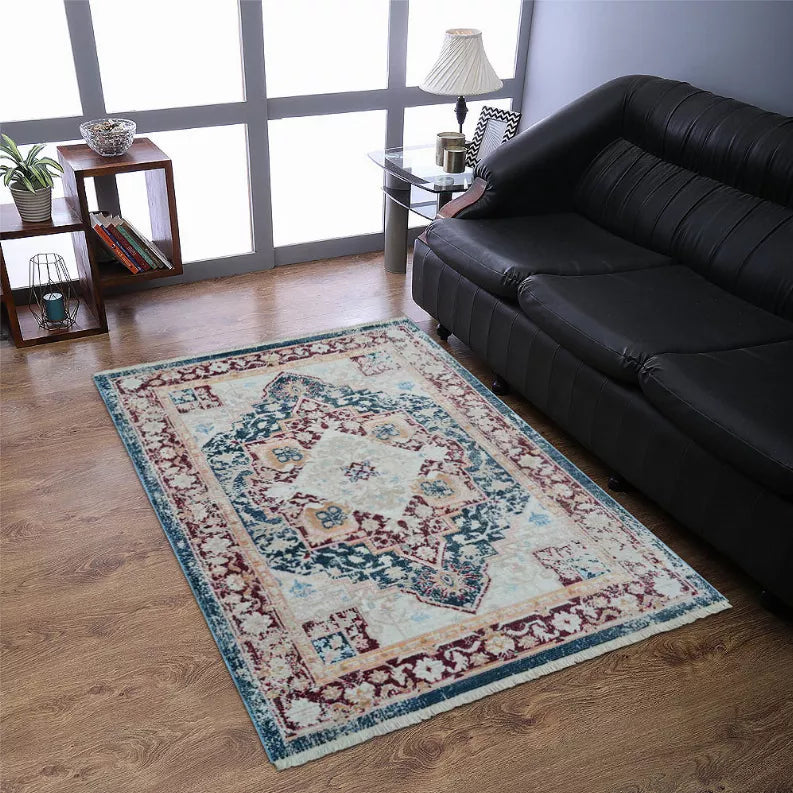 Rugsotic Carpets Machine Woven Crossweave Polyester Area Rug Oriental Get My Rugs LLC