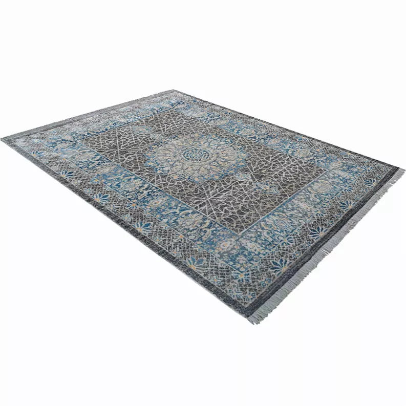 Rugsotic Carpets Machine Woven Crossweave Polyester Area Rug Oriental Get My Rugs LLC