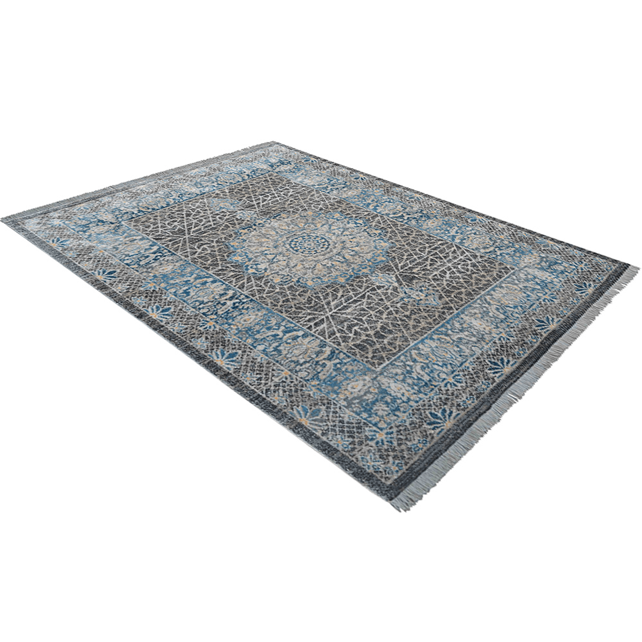 Rugsotic Carpets Machine Woven Crossweave Polyester Area Rug Oriental Get My Rugs LLC