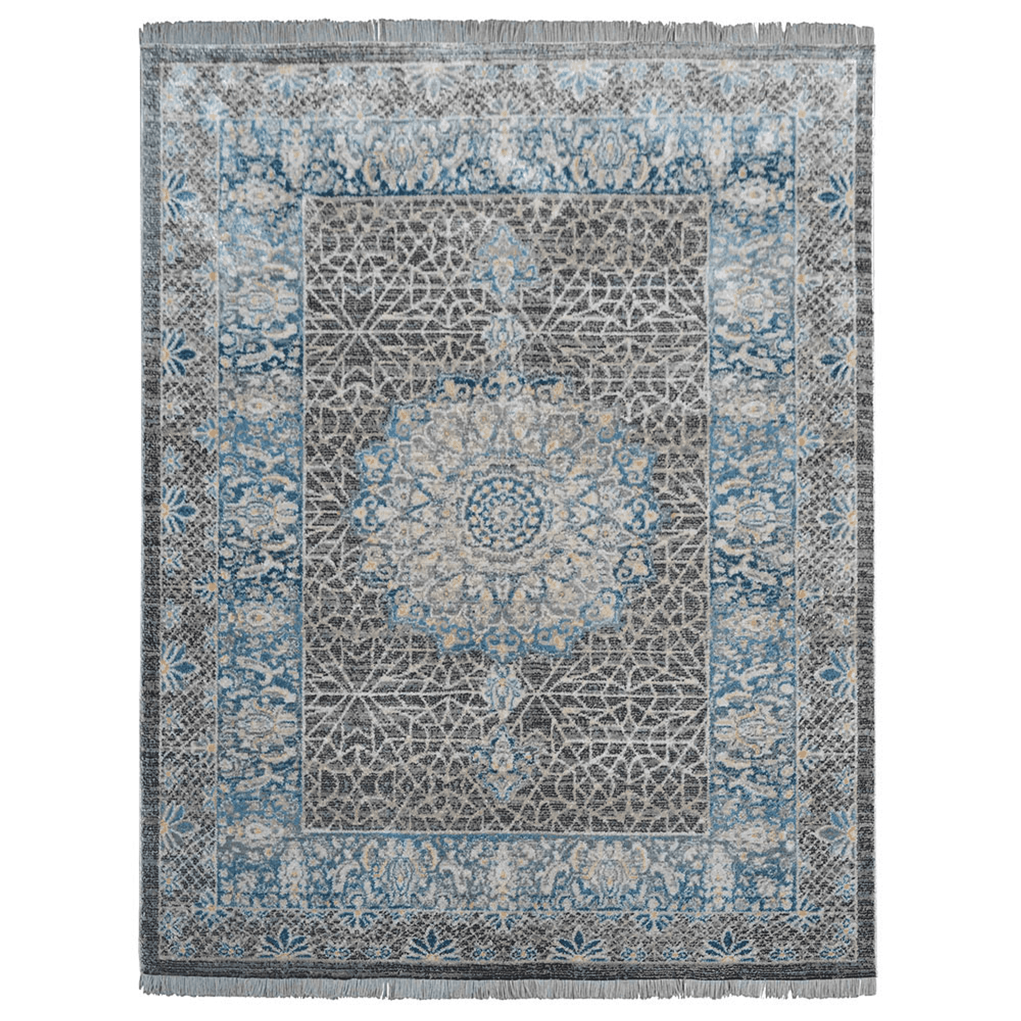 Rugsotic Carpets Machine Woven Crossweave Polyester Area Rug Oriental Get My Rugs LLC