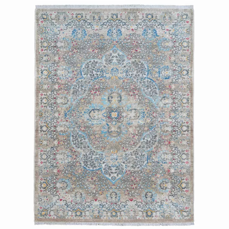 Rugsotic Carpets Machine Woven Crossweave Polyester Area Rug Oriental Get My Rugs LLC