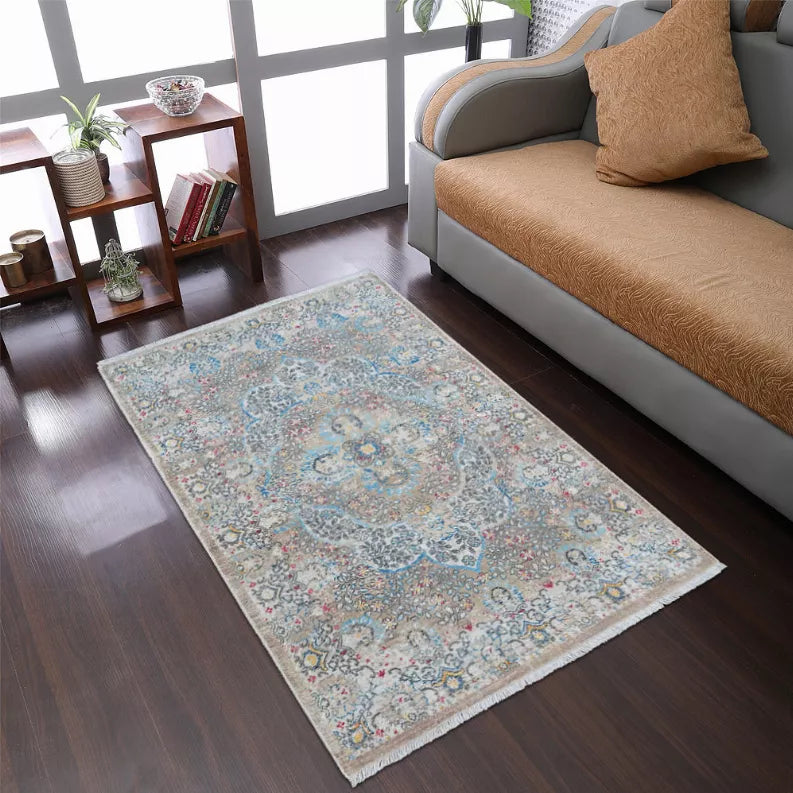 Rugsotic Carpets Machine Woven Crossweave Polyester Area Rug Oriental Get My Rugs LLC