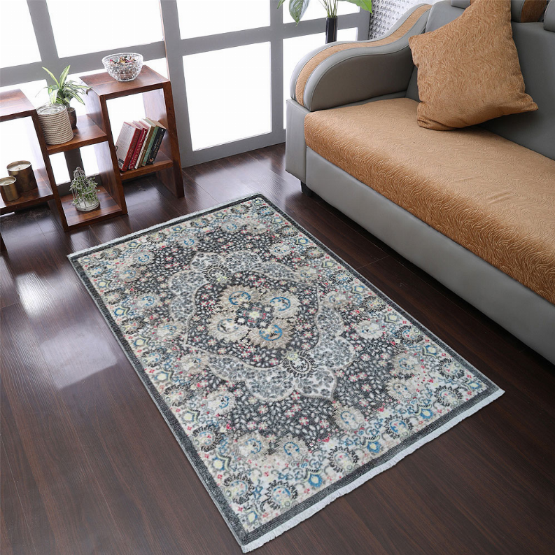 Rugsotic Carpets Machine Woven Crossweave Polyester Area Rug Oriental Get My Rugs LLC