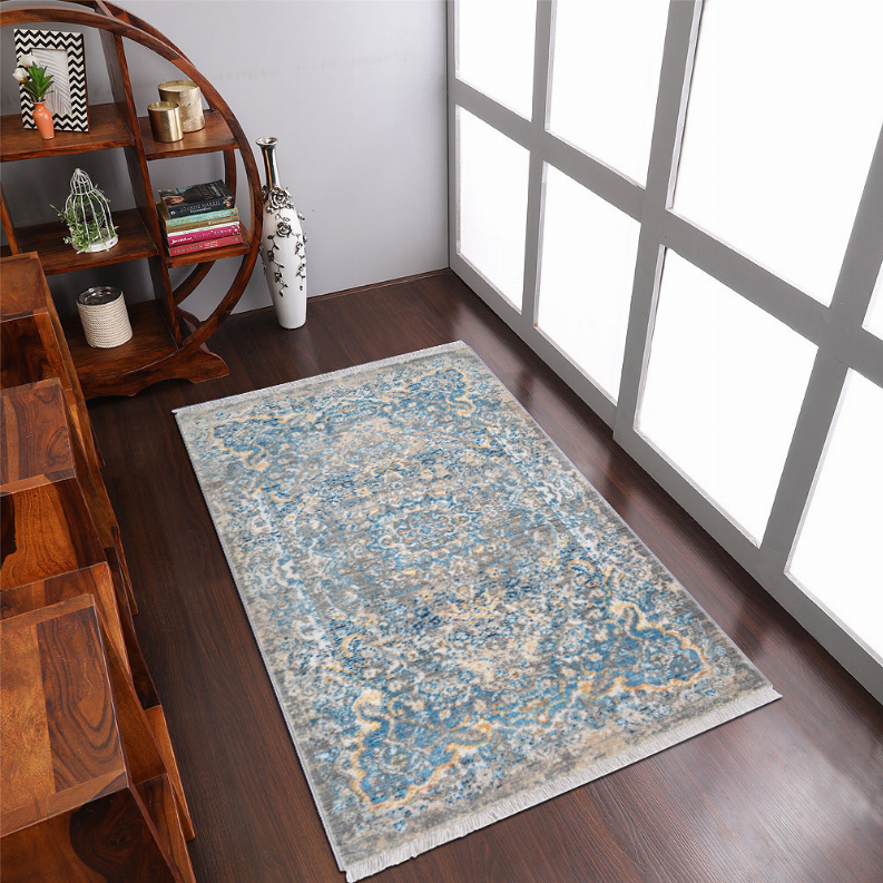 Rugsotic Carpets Machine Woven Crossweave Polyester Area Rug Oriental Get My Rugs LLC