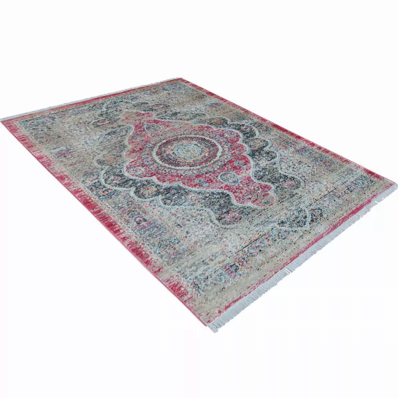 Rugsotic Carpets Machine Woven Crossweave Polyester Area Rug Oriental Get My Rugs LLC