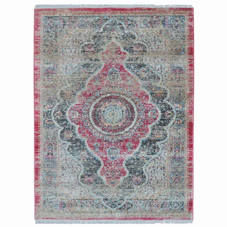 Rugsotic Carpets Machine Woven Crossweave Polyester Area Rug Oriental Get My Rugs LLC