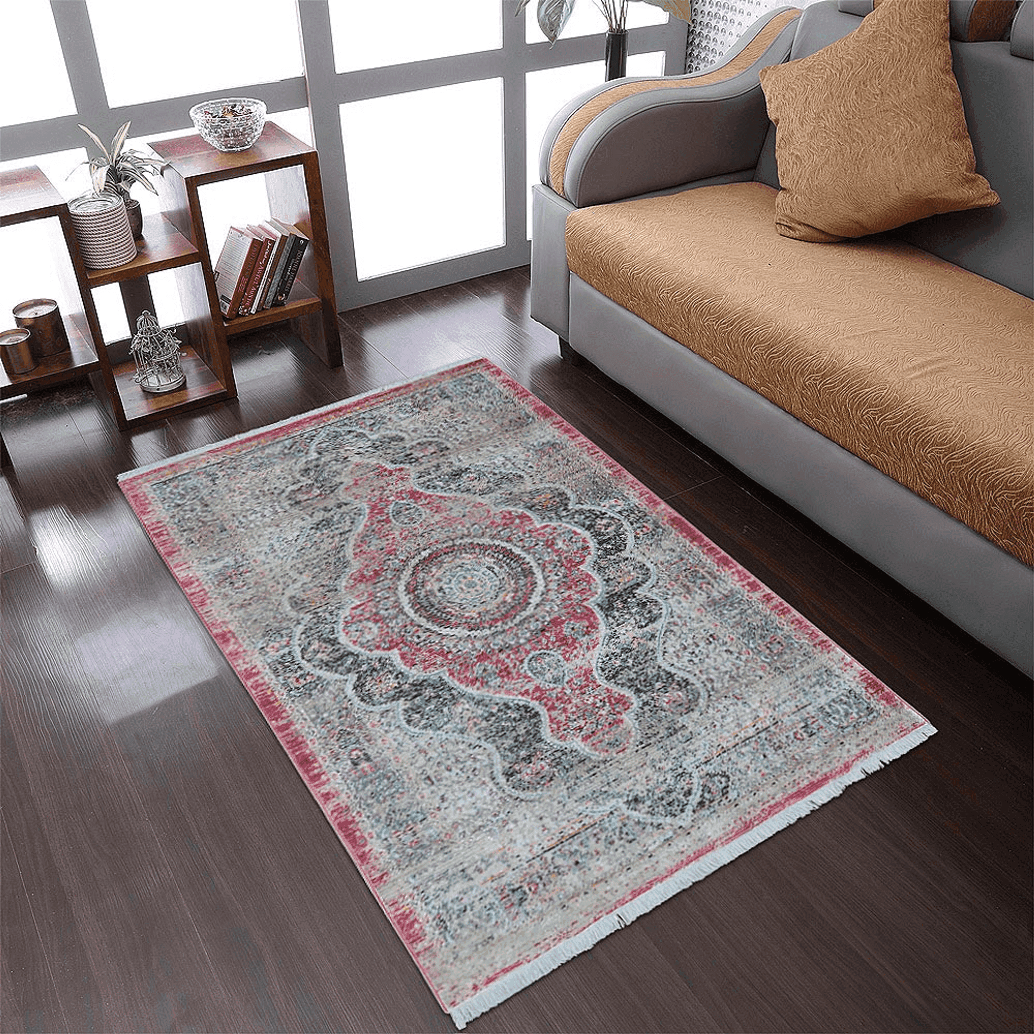 Rugsotic Carpets Machine Woven Crossweave Polyester Area Rug Oriental Get My Rugs LLC