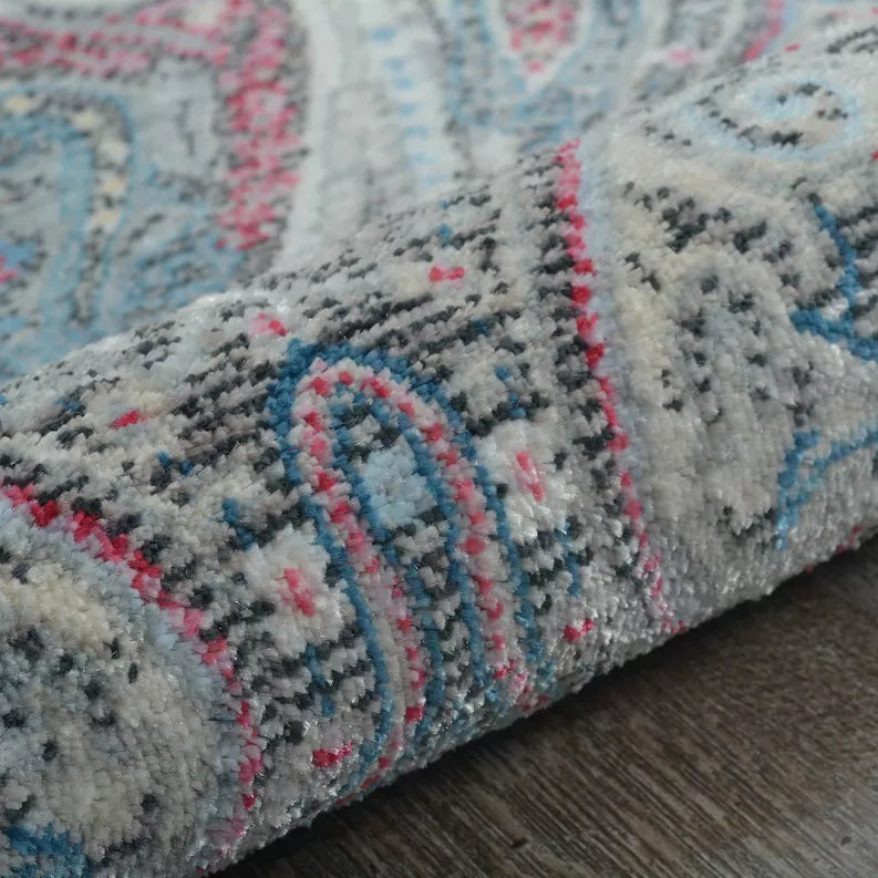 Rugsotic Carpets Machine Woven Crossweave Polyester Area Rug Oriental Get My Rugs LLC