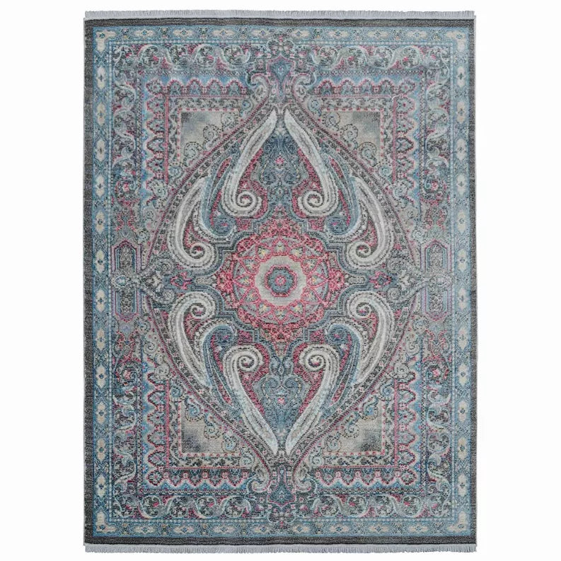 Rugsotic Carpets Machine Woven Crossweave Polyester Area Rug Oriental Get My Rugs LLC
