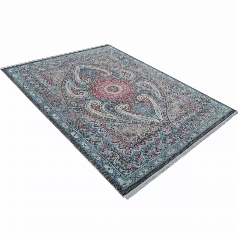 Rugsotic Carpets Machine Woven Crossweave Polyester Area Rug Oriental Get My Rugs LLC