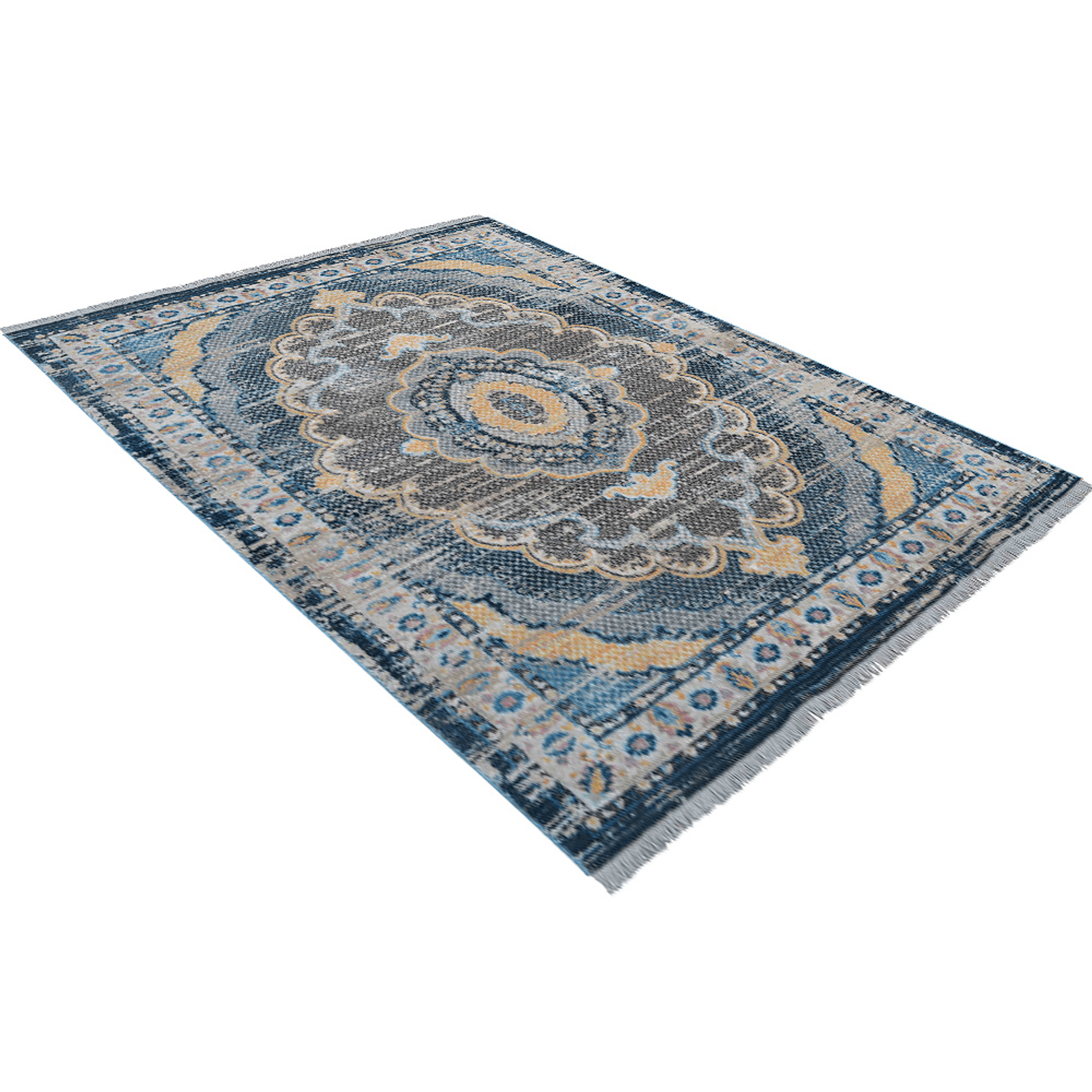 Rugsotic Carpets Machine Woven Crossweave Polyester Area Rug Oriental Get My Rugs LLC
