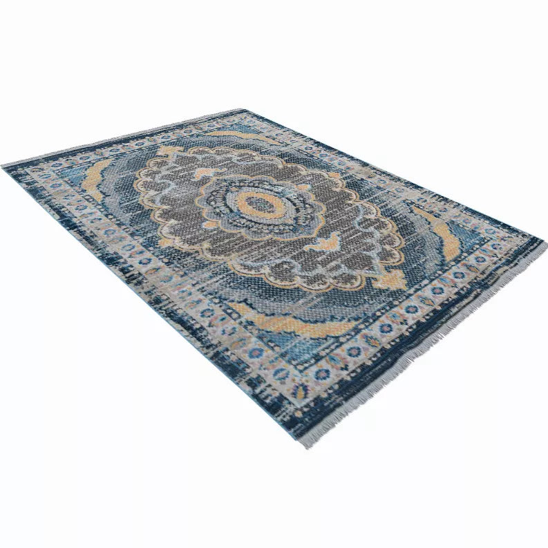 Rugsotic Carpets Machine Woven Crossweave Polyester Area Rug Oriental Get My Rugs LLC