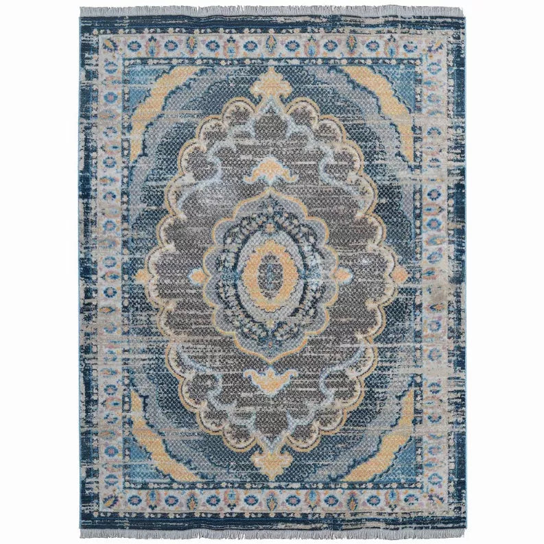 Rugsotic Carpets Machine Woven Crossweave Polyester Area Rug Oriental Get My Rugs LLC