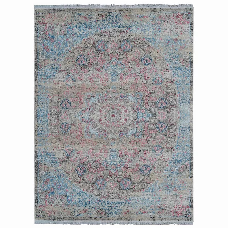 Rugsotic Carpets Machine Woven Crossweave Polyester Area Rug Oriental Get My Rugs LLC