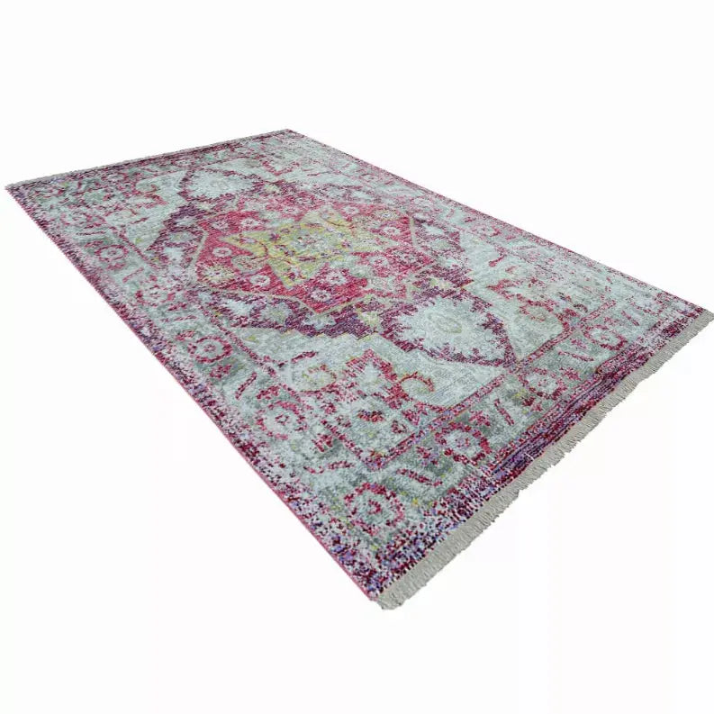 Rugsotic Carpets Machine Woven Crossweave Polyester Area Rug Oriental Get My Rugs LLC