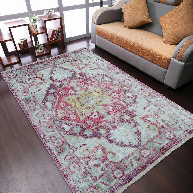 Rugsotic Carpets Machine Woven Crossweave Polyester Area Rug Oriental Get My Rugs LLC